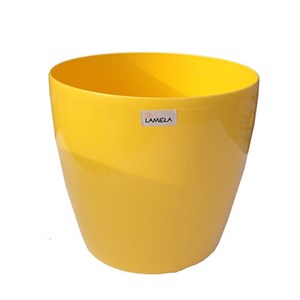 Doniczka osłonka Magnolia 300 żółty