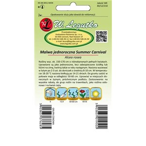 Malwa jednoroczna Summer Carnival  mieszanka pełna 0,5g
