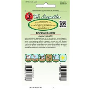 Smagliczka skalna żółta 0,5g
