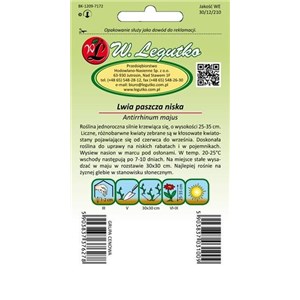 Lwia paszcza niska mieszanka 0,5g
