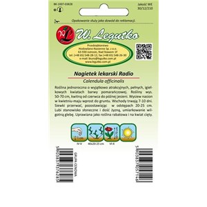 Nagietek lekarski Radio pomarańczowy 3g

