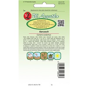 Karczoch zwyczajny Gros Vert de Laon