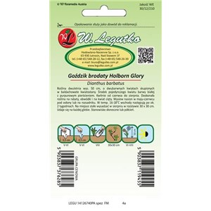 Goździk brodaty wysoki Halborn Glory 0,5g
