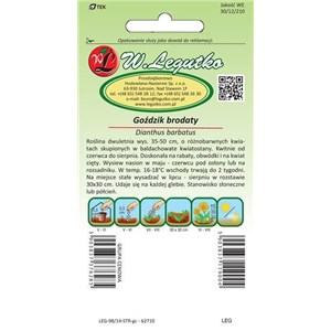 Goździk brodaty wysoki mieszanka pełna  0,5g