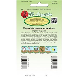 Naparstnica purpurowa mieszanka dwuletnia 0,5g
