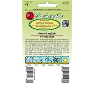 Fasolnik egipski różowofioletowy 3g
