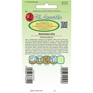 Kostrzewa sina srebrnoniebieska  0,2g