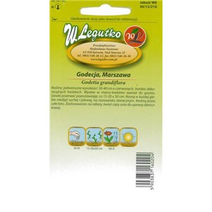 Godecja Azalia letnia czerwona 1g