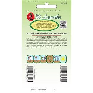 Kocanki Nieśmiertelnik niski Tom Thumb mieszanka 0,5g