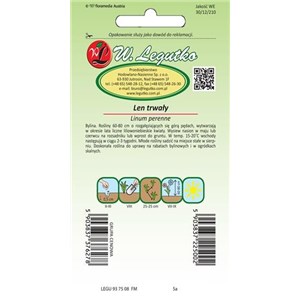 Len trwały niebieski 1g