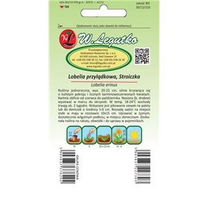 Lobelia przylądkowa , Stroiczka karminowo-czerwona 0,1g
