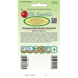 Niezapominajka alpejska mieszanka  0,5g
