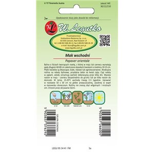 Mak wschodni mieszanka 0,5g