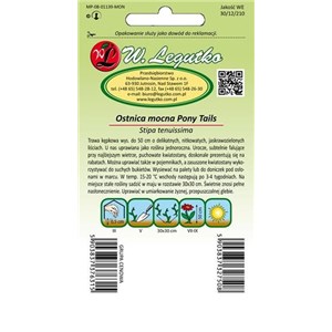 Ostnica mocna Pony Tails zielona 0,05g