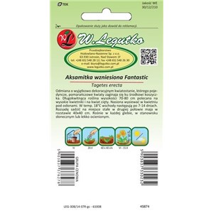 Aksamitka wzniesiona Fantastic pomarańczowa 0,4g