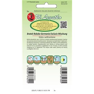 Bratek wielkokwiatowy Rococo mieszanka 0,4g