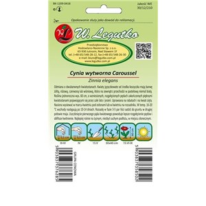 Cynia wytworna dwubarwna Caroussel mieszanka 1g