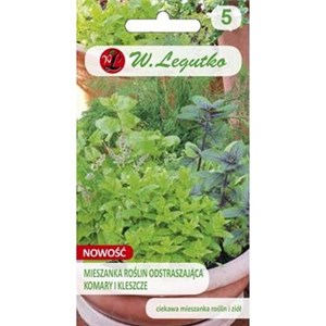 Mieszanka roślin odstraszająca komary i kleszcze 1g