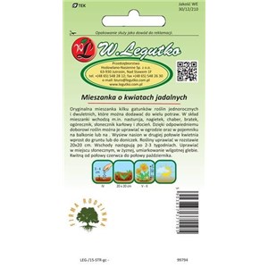 Mieszanka roślin o kwiatach jadalnych 3g