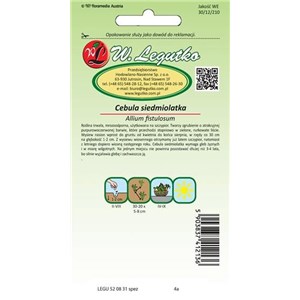 Cebula siedmiolatka Red Toga  2g