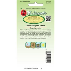 Dynia olbrzymia Ambar 3g
