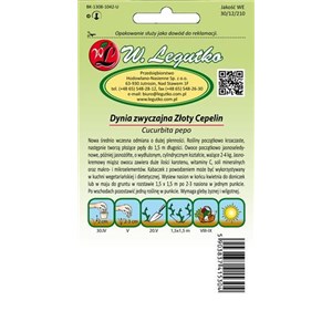 Dynia zwyczajna Złoty Cepelin 2g
