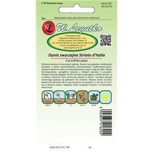 Dynia zwyczajna Striato d"Italia 2g