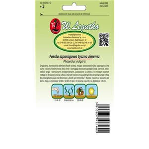 Fasola zwykła tyczna Jimenez 20g
