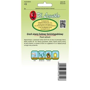 Groch siewny łuskowy 6-tygodniowy 40g
