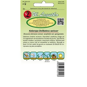 Kalarepa Delikatess weisser 2g
