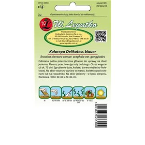 Kalarepa Delikatess blauer 2g
