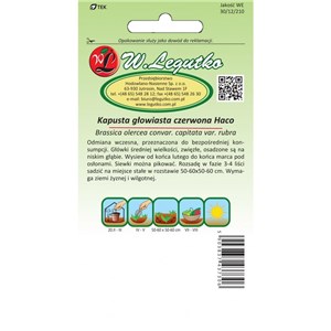 Kapusta głowiasta czerwona Haco  2g
