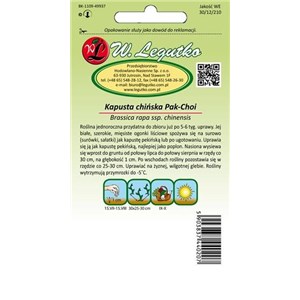 Kapusta chińska Pak Choi  1g

