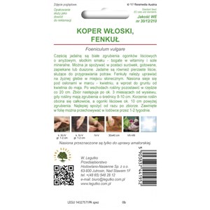 Fenkuł, Koper włoski Geant Mammouth  1g

