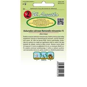 Kukurydza cukrowa Ramondia  F1  10g