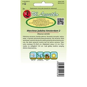Marchew jadalna Amsterdam 2 5g+1g

