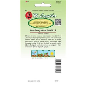 Marchew jadalna Nantes 3  4g+1g
