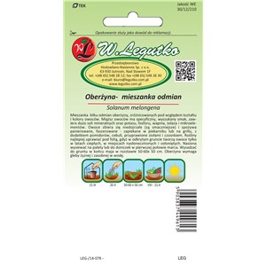 Oberżyna mieszanka odmian