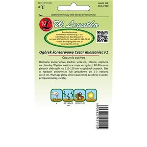Ogórek Cezar mieszaniec 5g

