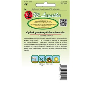 Ogórek Polan mieszaniec F1  5g

