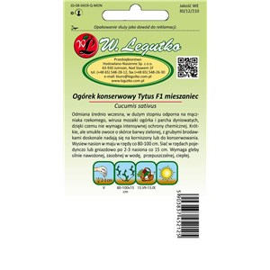 Ogórek Rufus mieszaniec 3g
