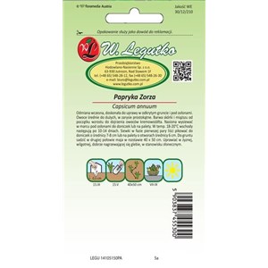 Papryka Zorza 0,5g żółta
