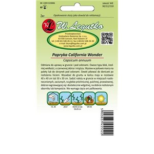 Papryka California Wonder 0,5g
