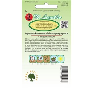 Papryka mieszanka odmian 0,5g
