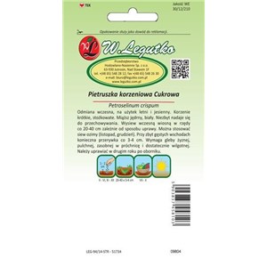 Pietruszka Cukrowa 5g