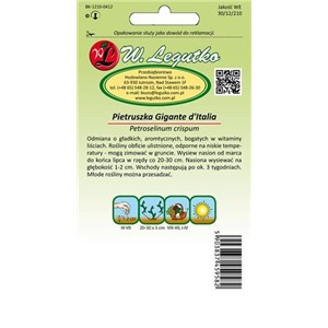 Pietruszka naciowa Gigante d"Italia 2g
