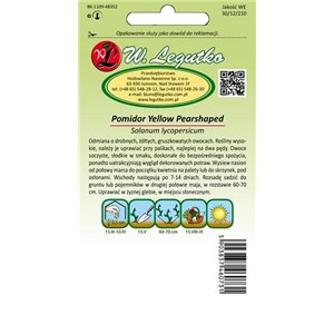 Pomidor Yellow Pearshaped 0,2g
