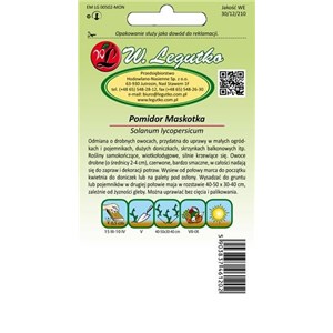 Pomidor Maskotka  0,5g koktajlowy