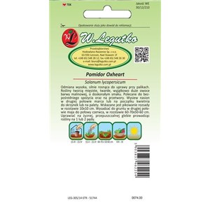 Pomidor Oxheart (Bawole serce) 0,2g
