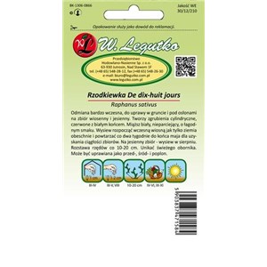 Rzodkiewka DE dix-huit jours 5+2,5 g